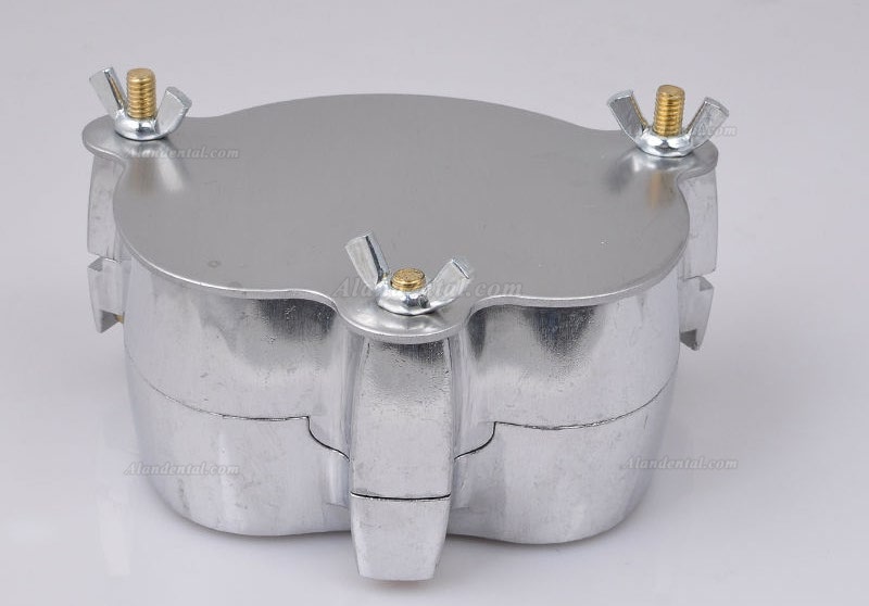 2Pcs Dental Aluminium Denture Flask Compressor Parts dental Lab Equipment